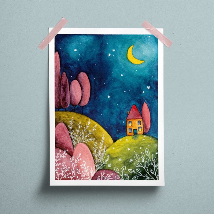 Affichette Eden