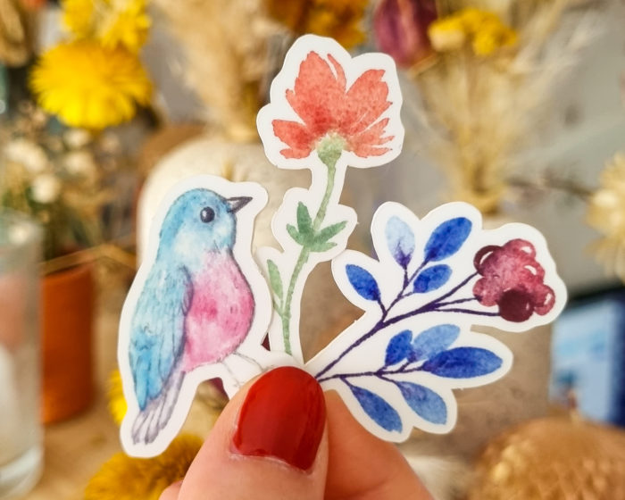 Lot trois petits stickers – Image 4
