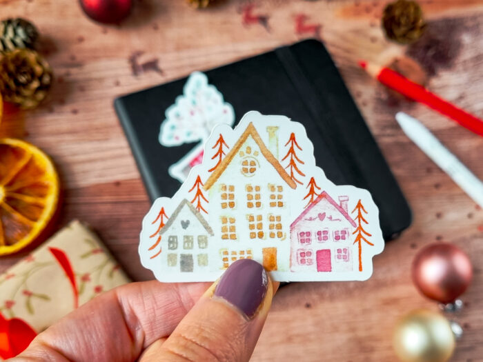 Stickers hiver doux