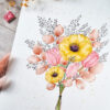 Bouquet aux anémones jaunes – Image 2