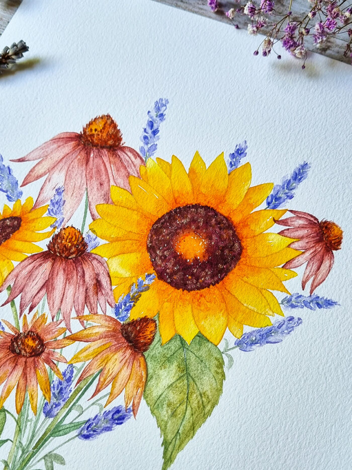 Bouquet de fleurs d'été – Image 2