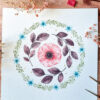 Cercle anémone rose – Image 3