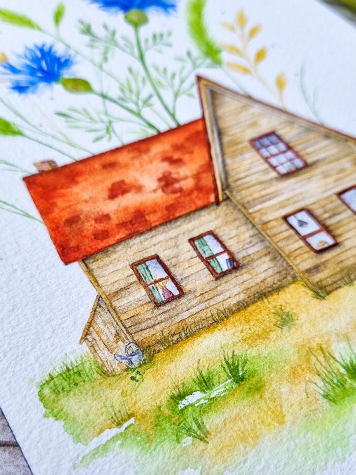 Illustration Ferme aux bleuets – Image 2