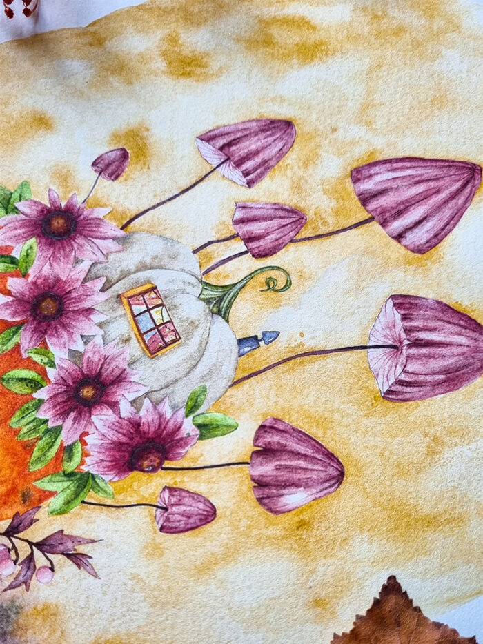 Illustration Maison citrouille – Image 2