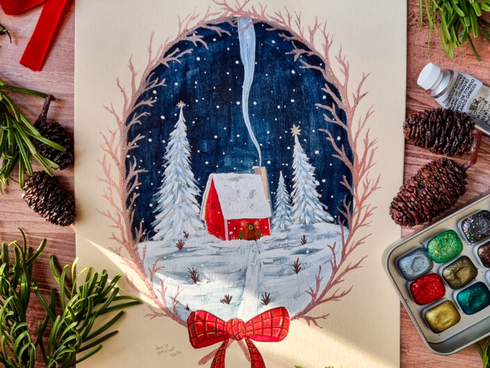 Maisonnettes de Noël