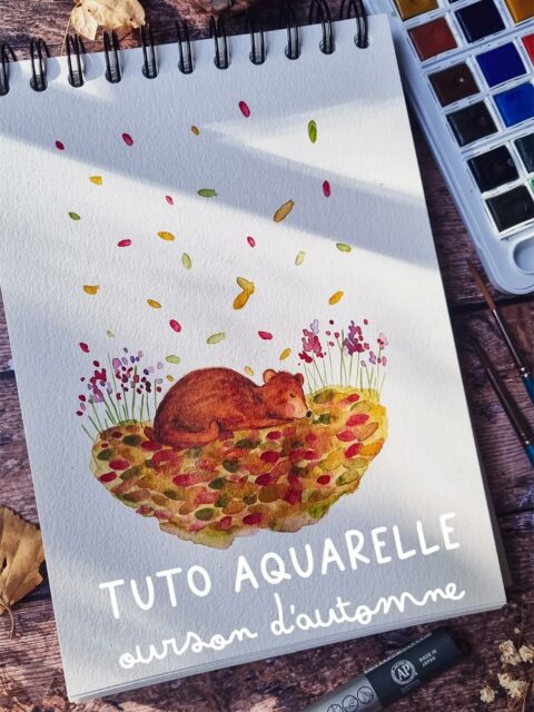 Ourson d'automne 🐻🍂
Un pas-à-pas tout simple pour apprendre à peindre à l'aquarelle un ourson endormi sur des feuilles d'automne. 🤗🧡
Pour ce tuto, j'utilise des couleurs que l'on trouve dans toutes les palettes de base et notamment dans cette palette d'aquarelles Aquafine de @dalerrowney1783 ! 👌🏻
🖌 Si besoin, voici les noms des couleurs utilisées : Terre d'ombre brûlée, Terre de sienne brûlée, Ocre jaune, Vert de Vessie, Violet de Cobalt (imit.), Rose pêche et Cramoisi d'alizarine (imit.).
J'espère que ce tuto t'embarquera dans un moment doux et paisible comme le sommeil de cet ourson ! 🧡🫶🏻🍂
Je réponds à tes questions en commentaires si besoin. 🤗💛
🍂 carnet A5 papier aquarelle XL* @cansonpaper (très bien pour commencer)
🍂 palette voyage aquarelle Aquafine* @dalerrowney1783
🍂 pinceaux Aquafine* round tailles 4 et 6, et le rigger taille 2.
*produits offerts par Canson
#illustratricefrançaise #tutoaquarelle #CansonXLAquarelle