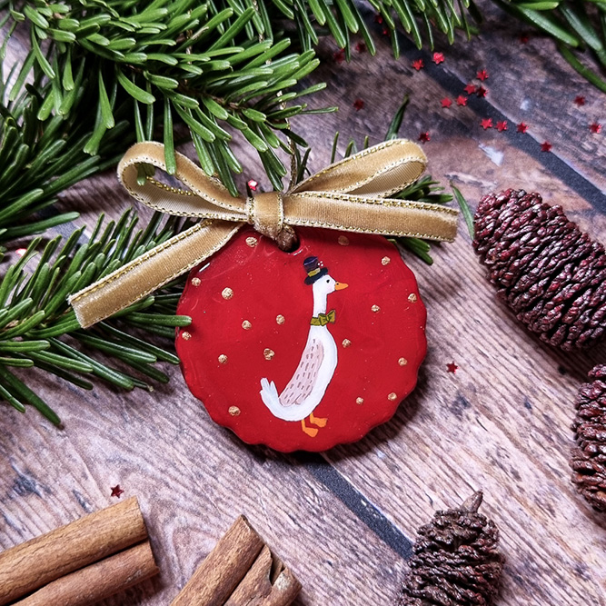 Suspension Monsieur running duck