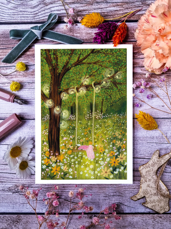 Carte jardin enchanté