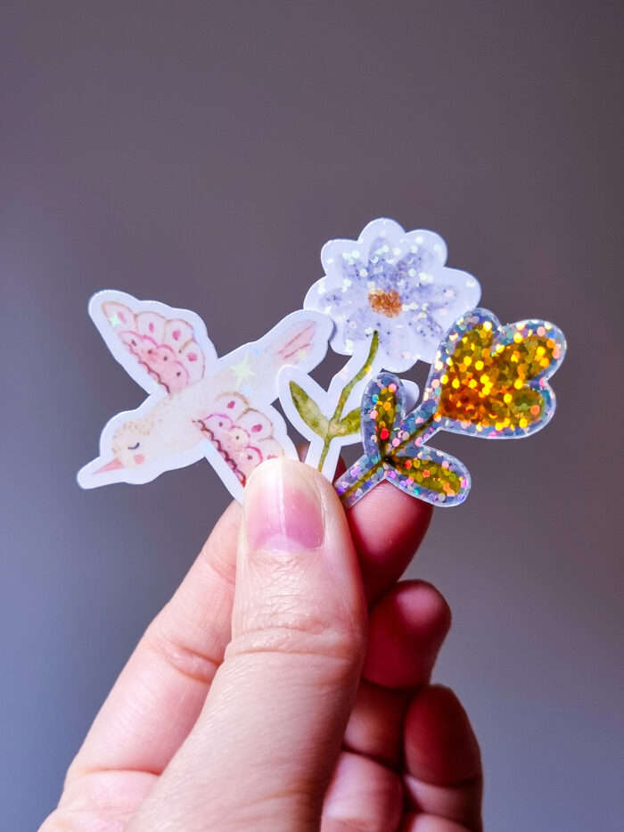 Stickers jardin poétique (lot)